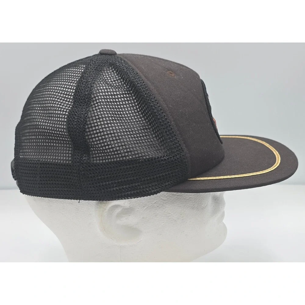 Howler Brothers Trucker Hat‎ Black Mesh Foam Snapback Osprey Prey Patch